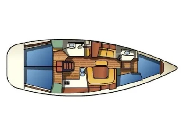 Sun Odyssey 43  - Yacht Charter Sailica