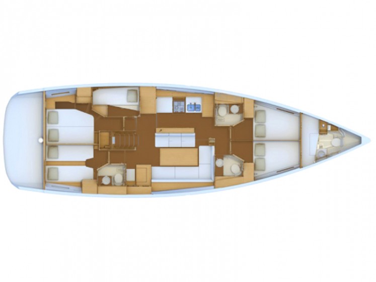 Jeanneau 54 - Yacht Charter Sailica