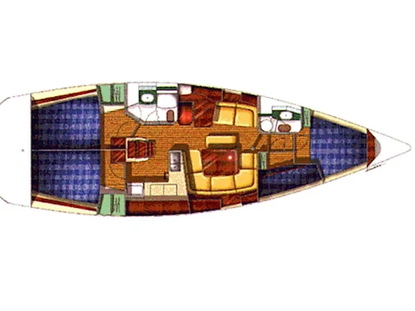 Sun Odyssey 43  - Yacht Charter Sailica