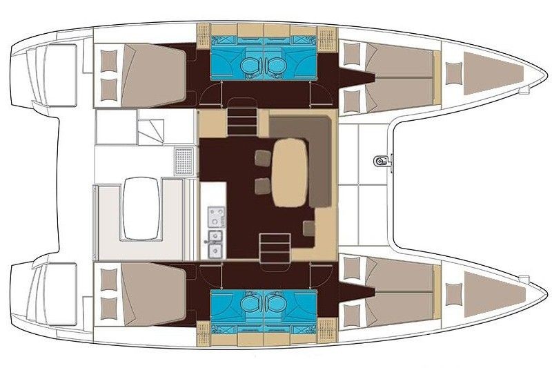 Lagoon 40 - Yacht Charter Sailica