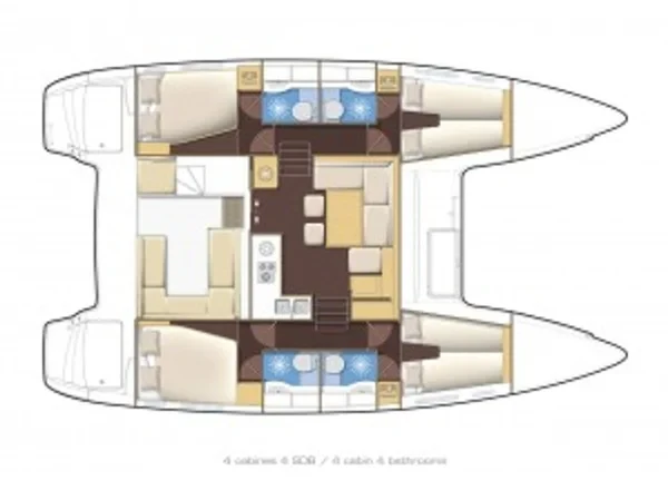 Lagoon 400 S2 - Yacht Charter Sailica