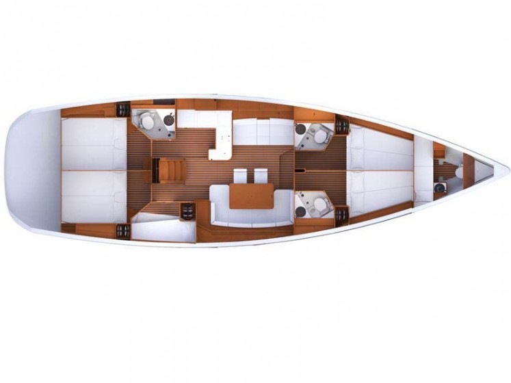Jeanneau 53 - Yacht Charter Sailica