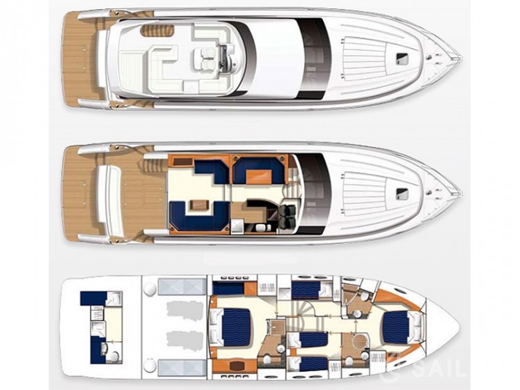 Princess 62 - Yacht Charter Sailica