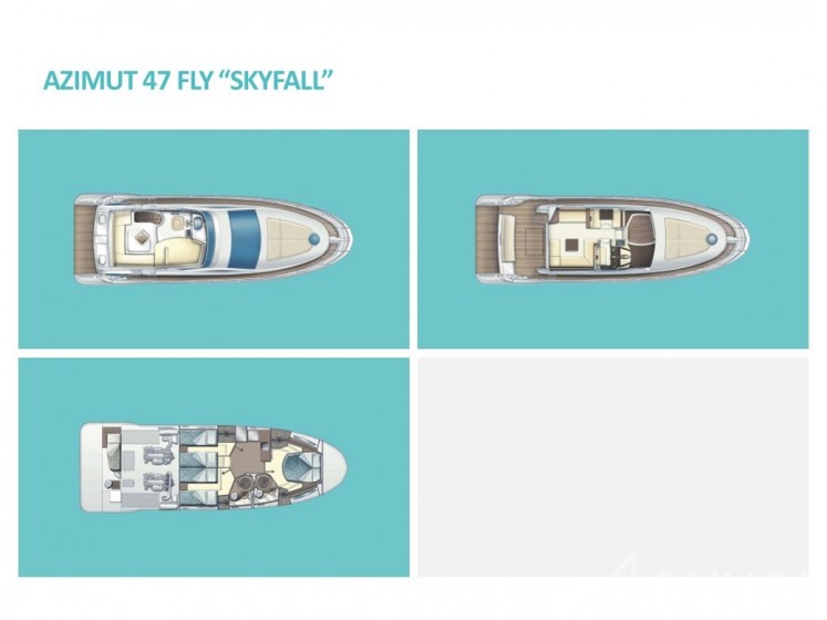 Azimut 47 - Yacht Charter Sailica