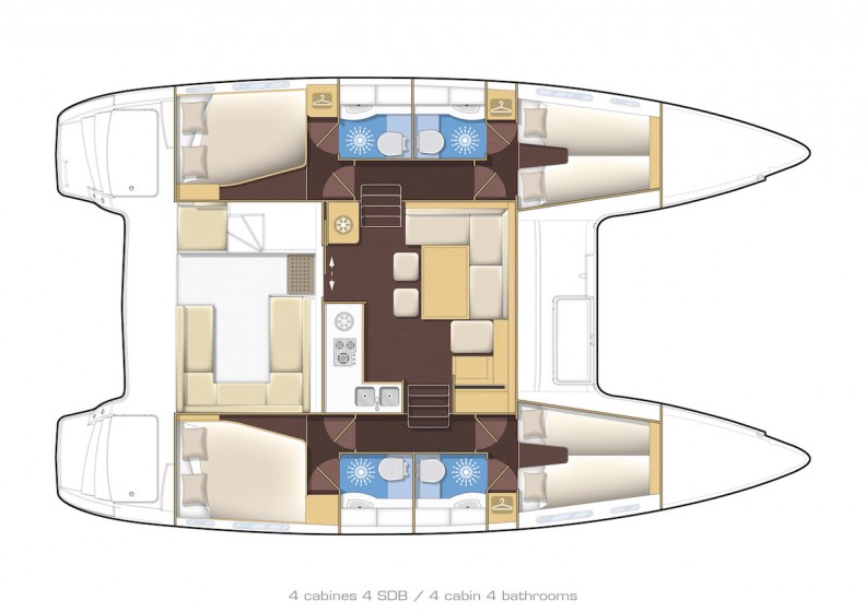 Lagoon 400 S2 - Yacht Charter Sailica