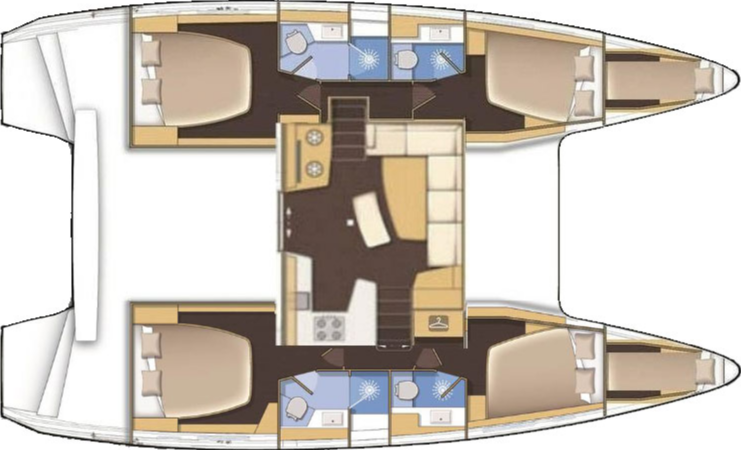 Lagoon 42 - Yacht Charter Sailica