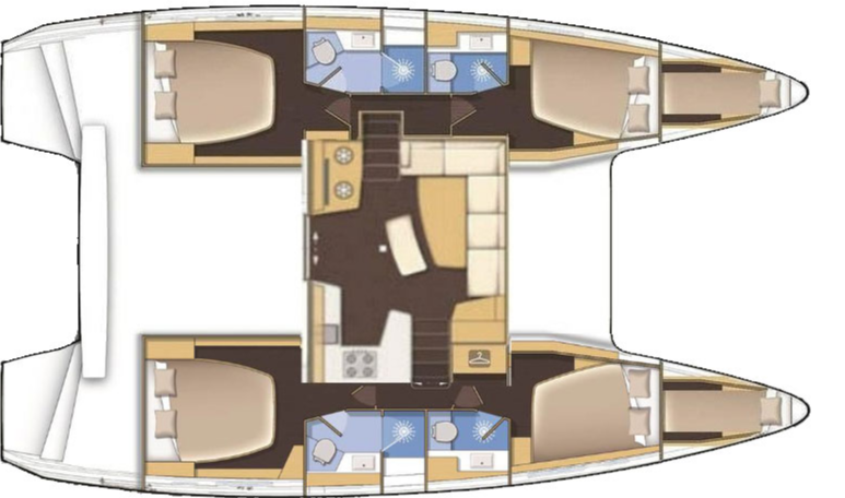 Lagoon 42 - Yacht Charter Sailica