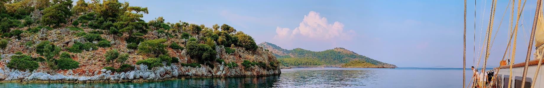 Top Turkish places for yacht sailing