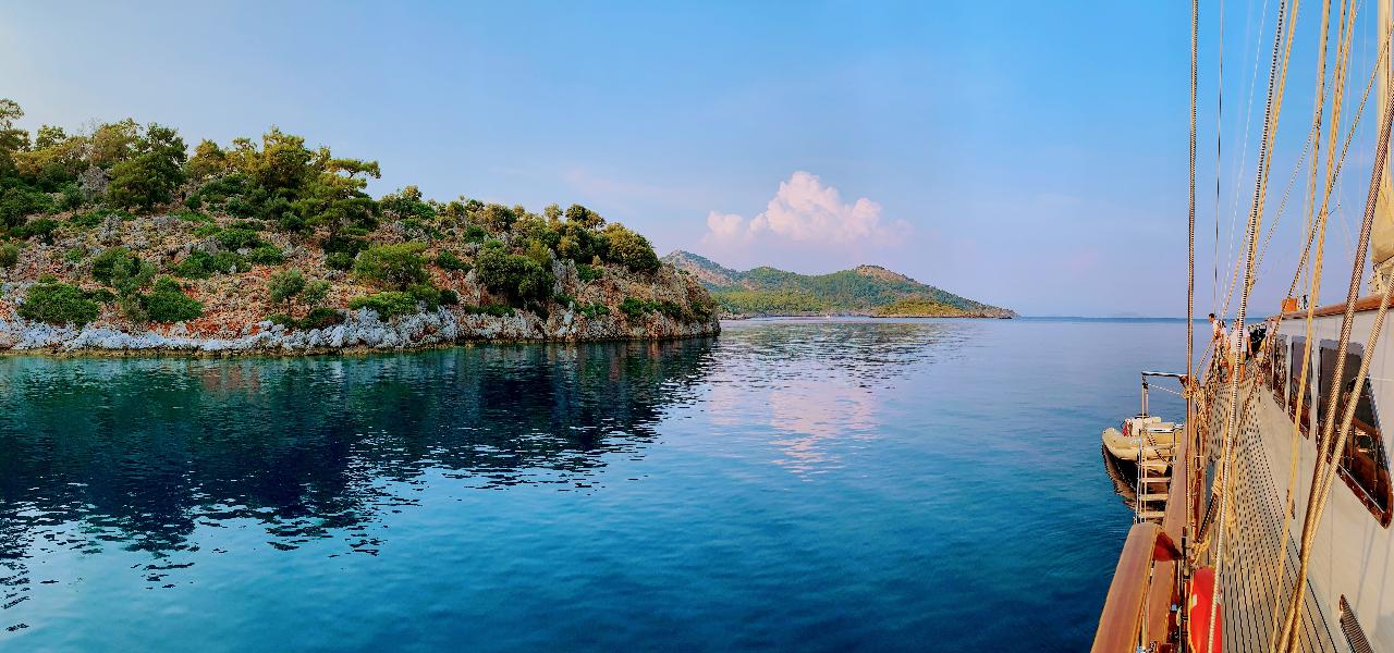Top Turkish places for yacht sailing